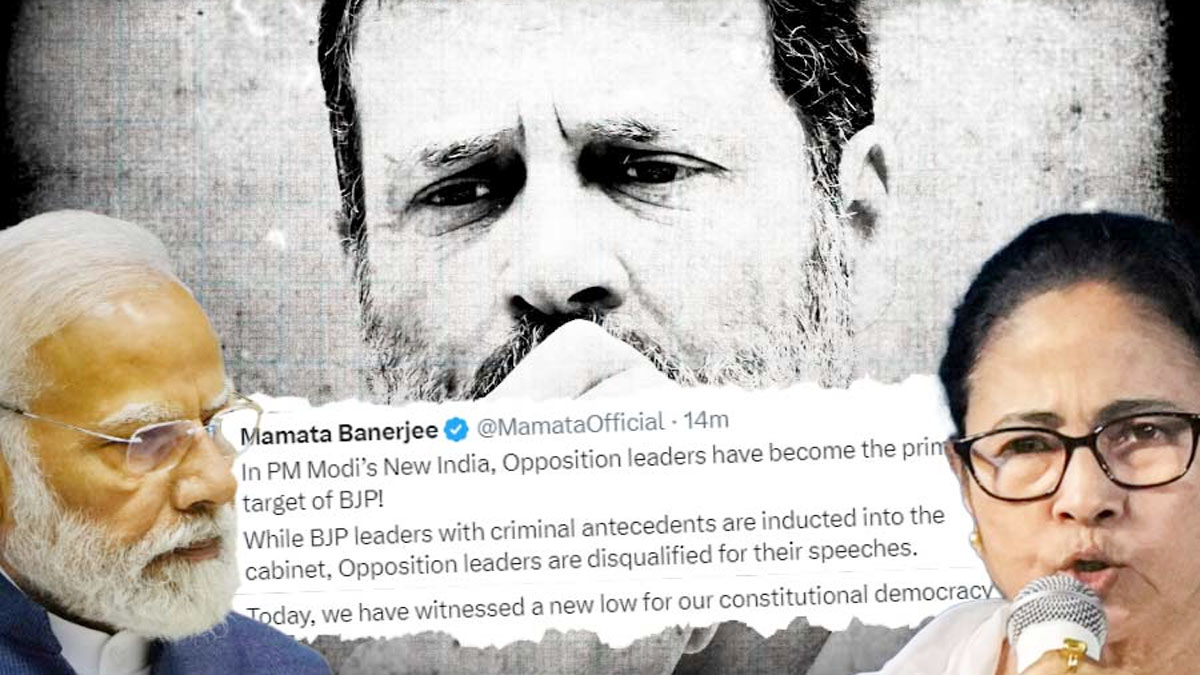 অতীত তিক্ততা ভুলে রাহুলের পাশে দাঁড়ালেন মমতা