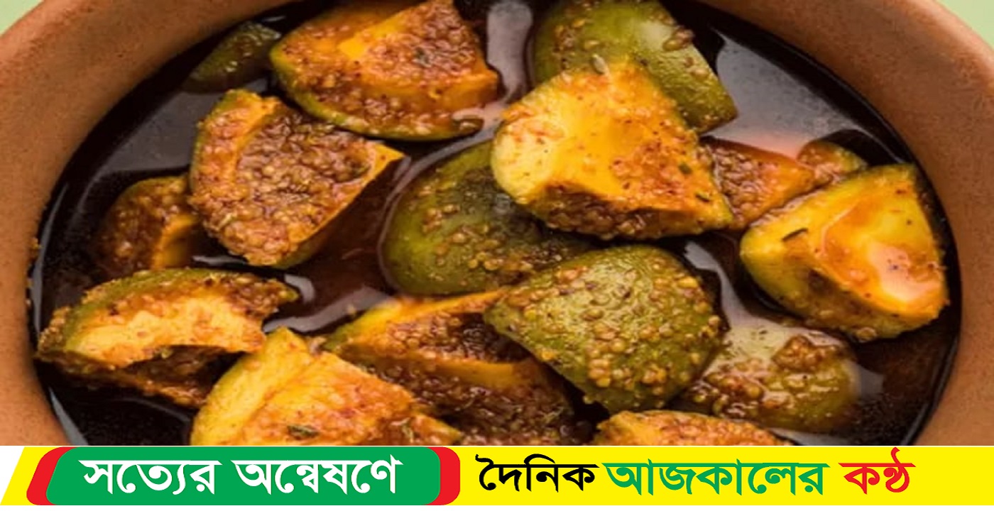 বাজার এখন কাঁচা আমে ভরপুর
