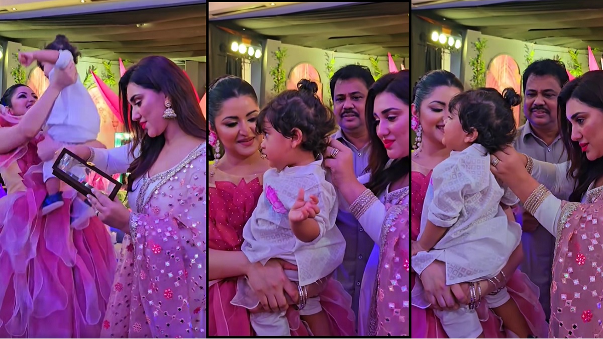 জন্মদিনে পরীর ছেলেকে চেইন উপহার দিলেন অপু বিশ্বাস