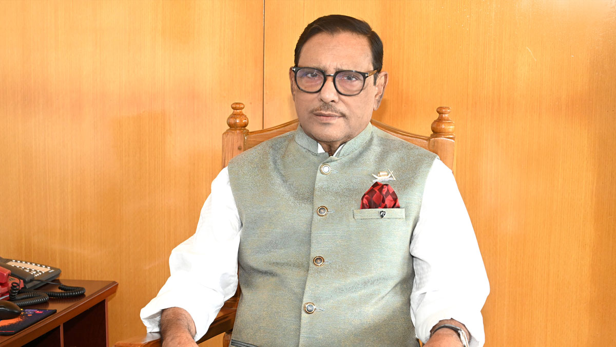 মির্জা ফখরুল আন্দোলনকে মুক্তিযুদ্ধের সঙ্গে তুলনা করে উপহাস করছেন