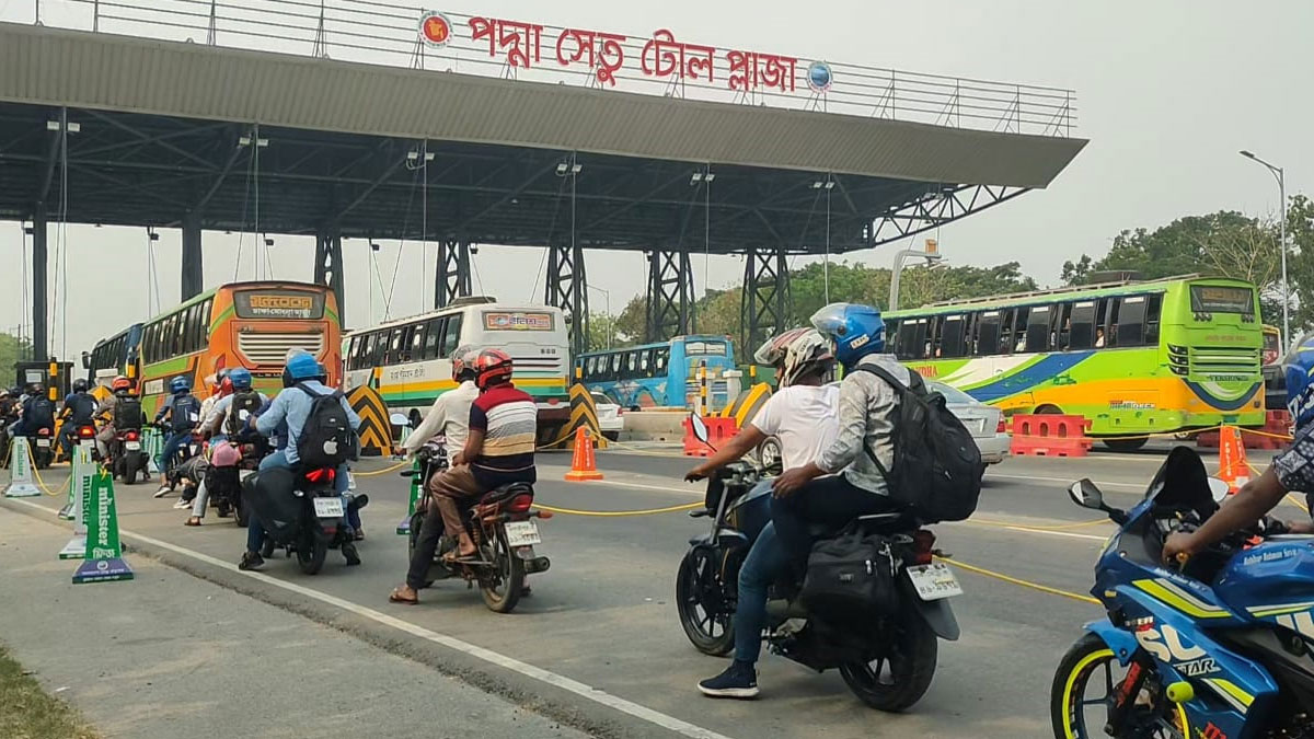 হাজার কোটি টাকা ছাড়াল পদ্মা সেতুর টোল আদায়