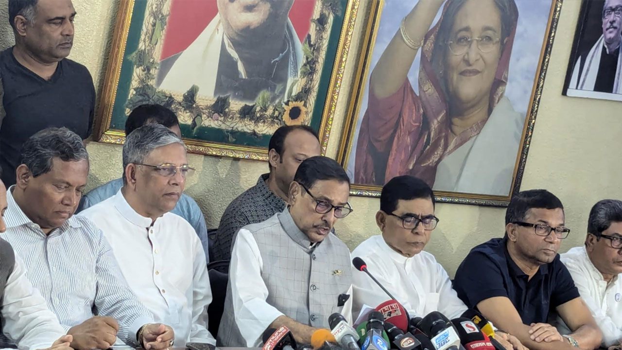 নিজের পদত্যাগের প্রশ্নে যা বললেন ওবায়দুল কাদের
