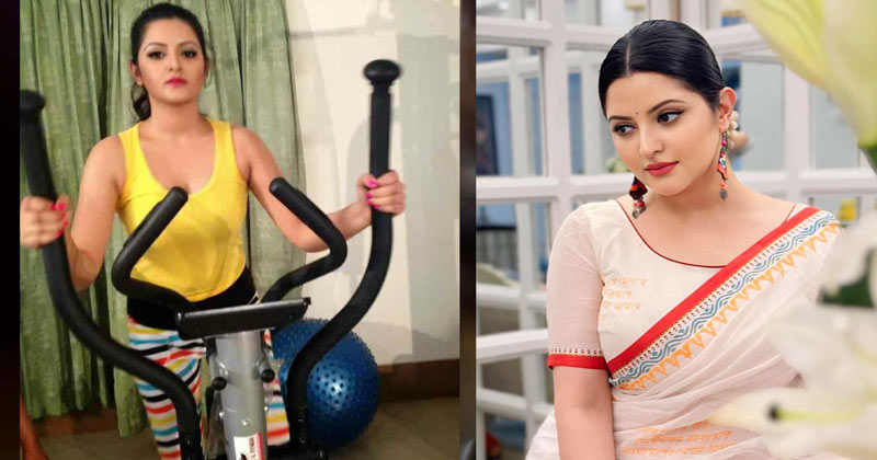 ফিটনেস ধরে রাখার রহস্য জানালেন পরীমণি