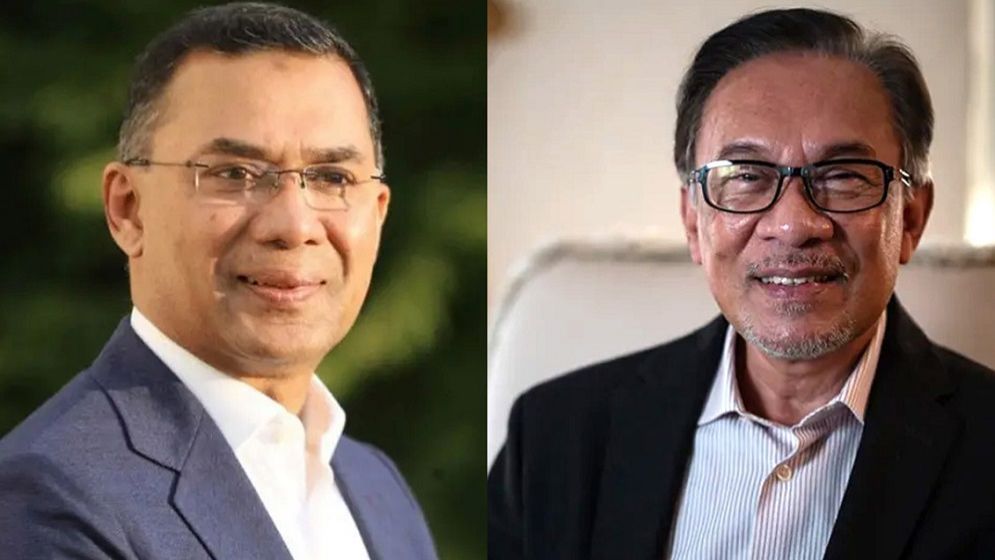 মালয়েশিয়ার প্রধানমন্ত্রীর সুস্থতা কামনা করলেন তারেক রহমান